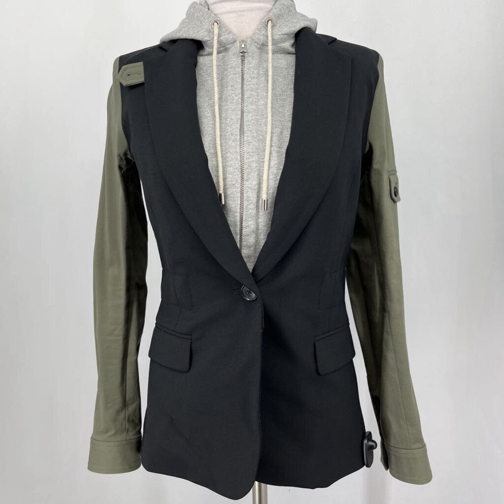 Veronica Beard Hooded Blazer