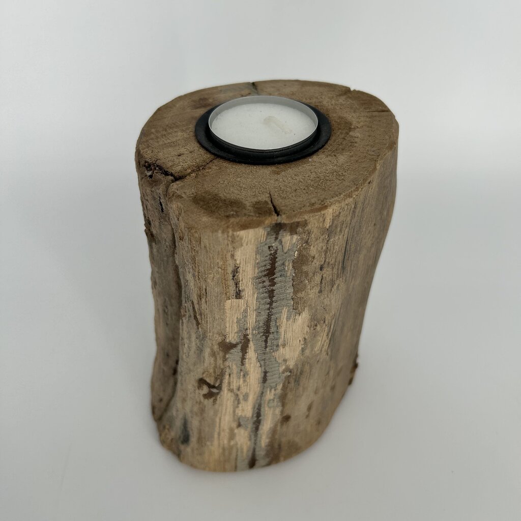 Driftwood Candle Holder