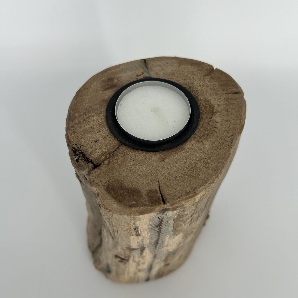 Driftwood Candle Holder