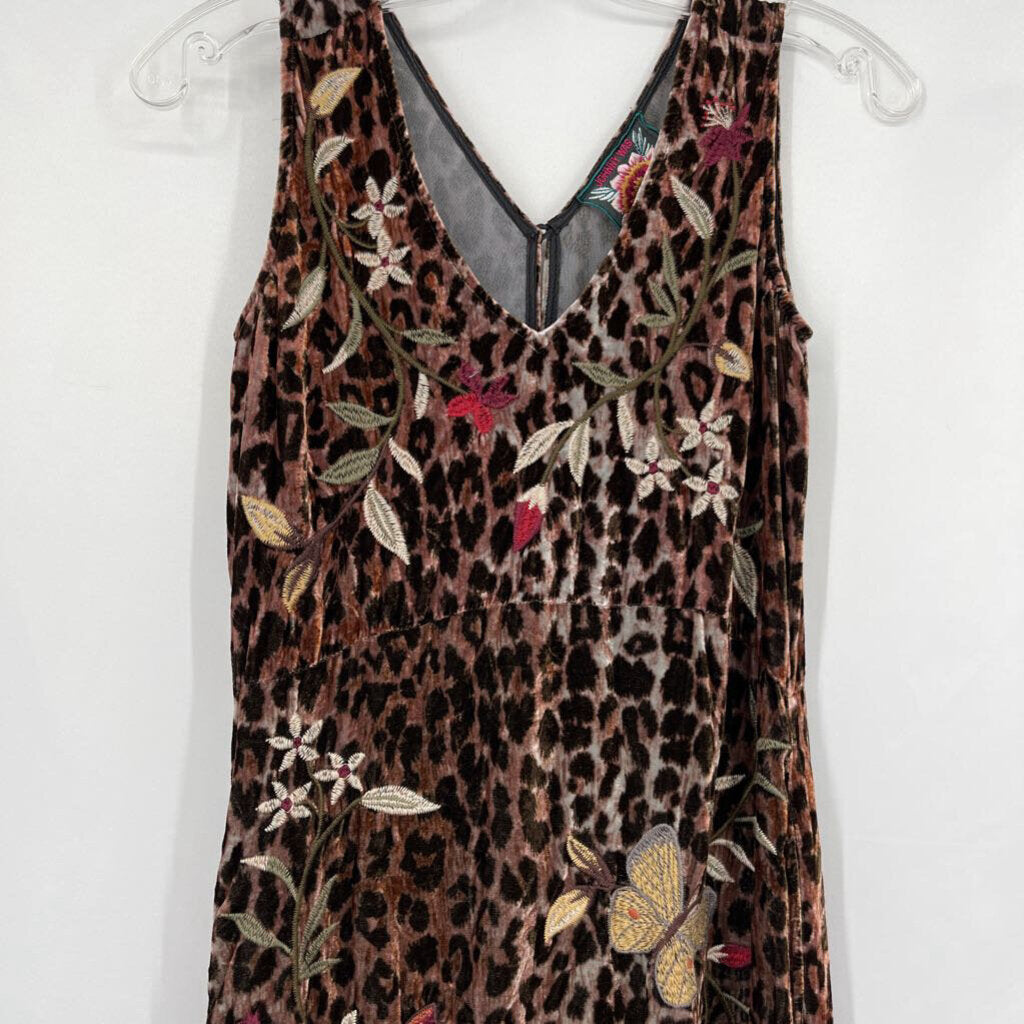 Johnny Was Slvls Animal print Dress