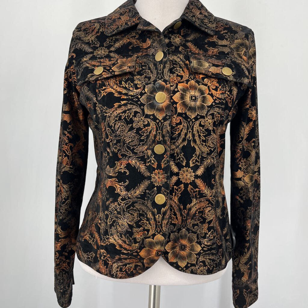 Bamboo Traders Floral Jacket