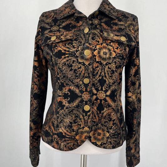 Bamboo Traders Floral Jacket