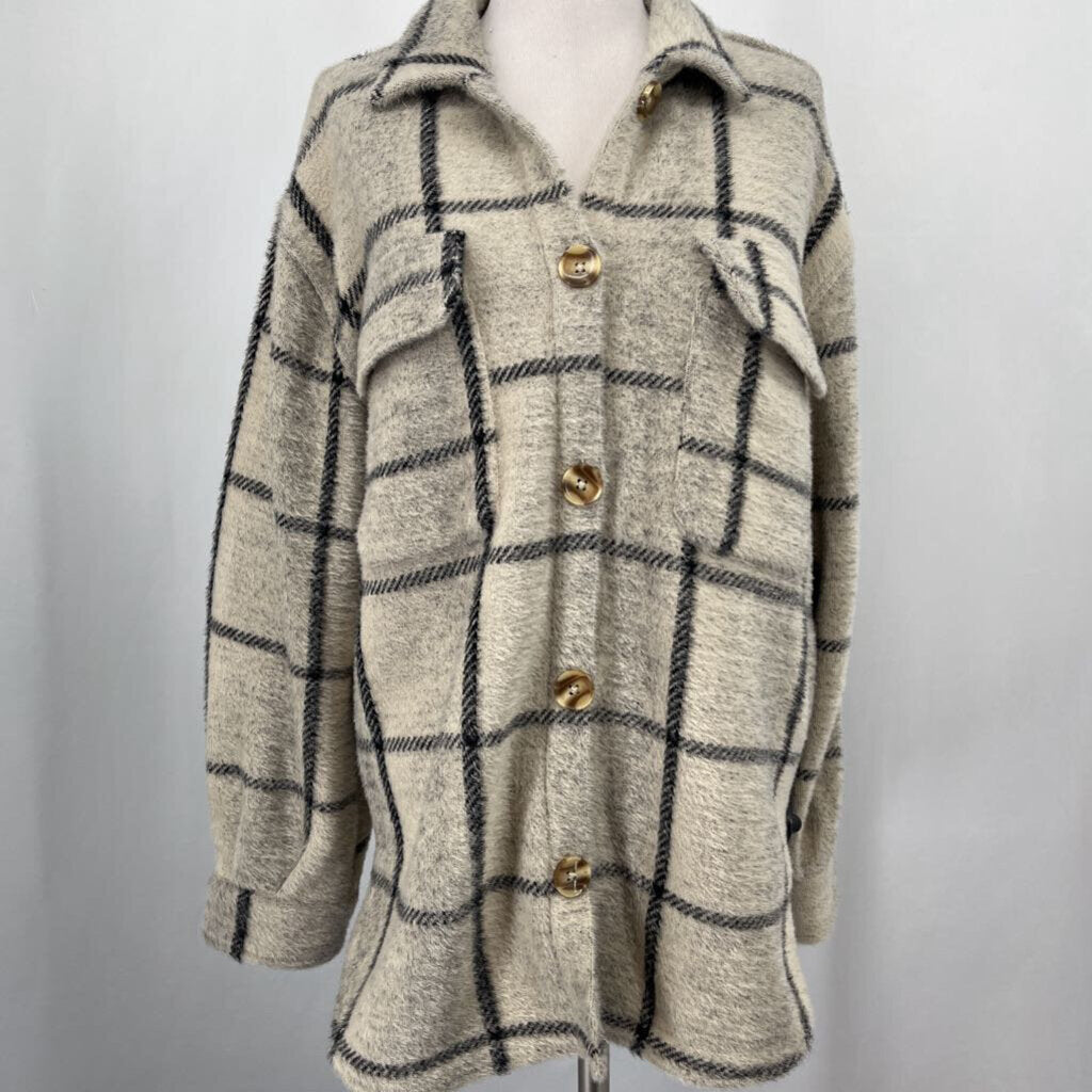 Z Supply Plaid Shacket