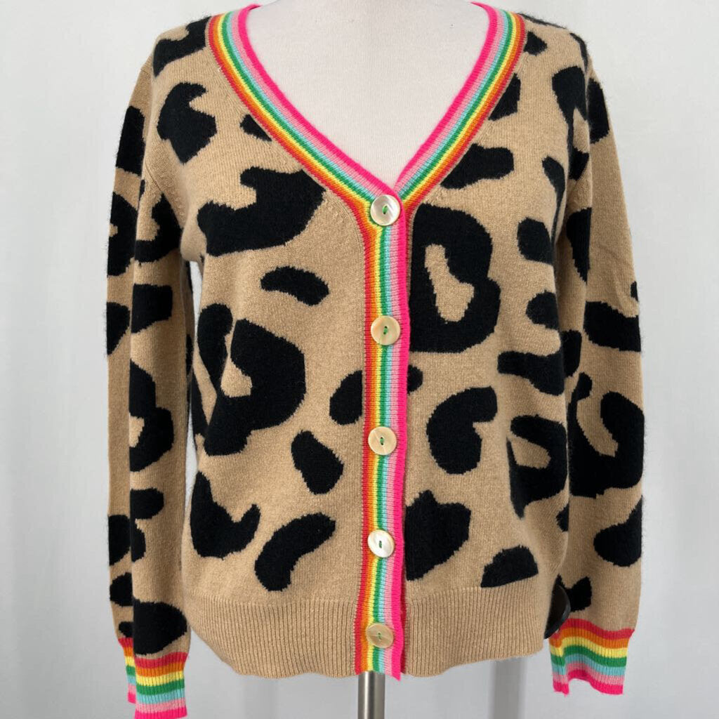 Jumper 1234 Animal Print Cardigan