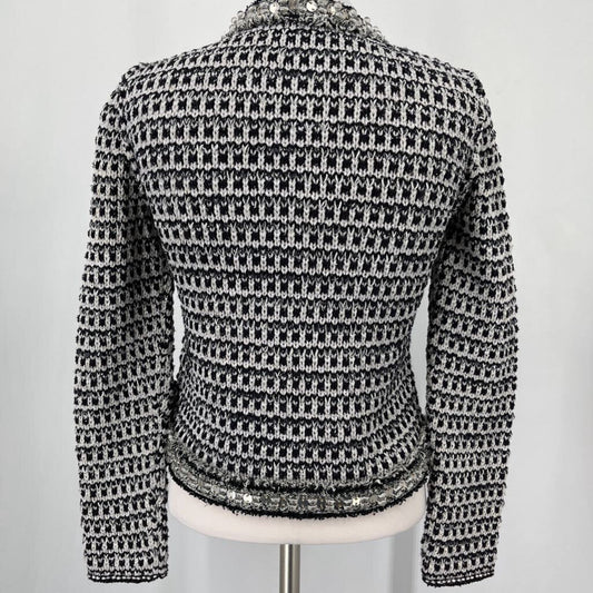 Tory Burch Beaded Tweed Jacket