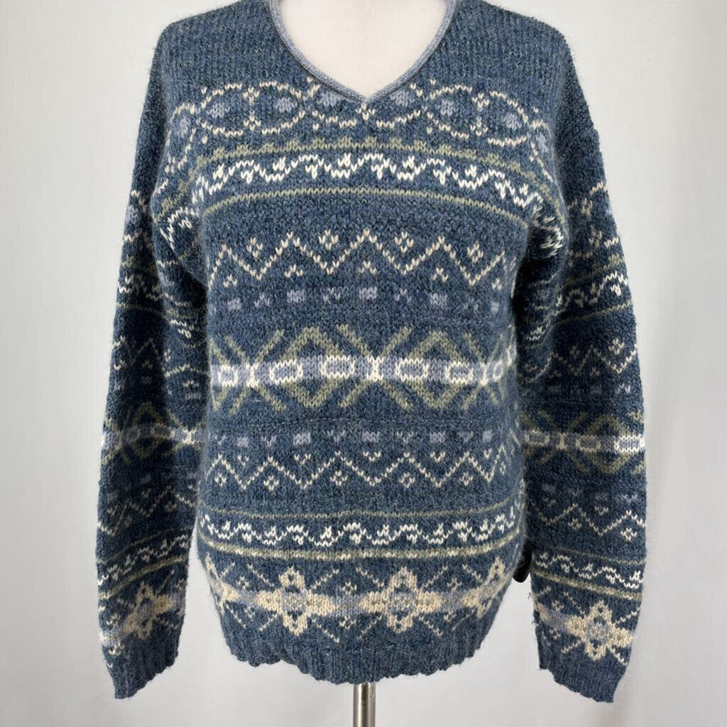 Alps L/s Patterned Sweater
