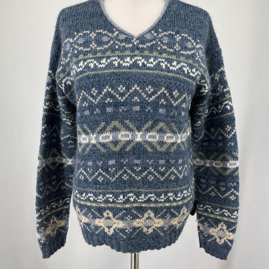 Alps L/s Patterned Sweater