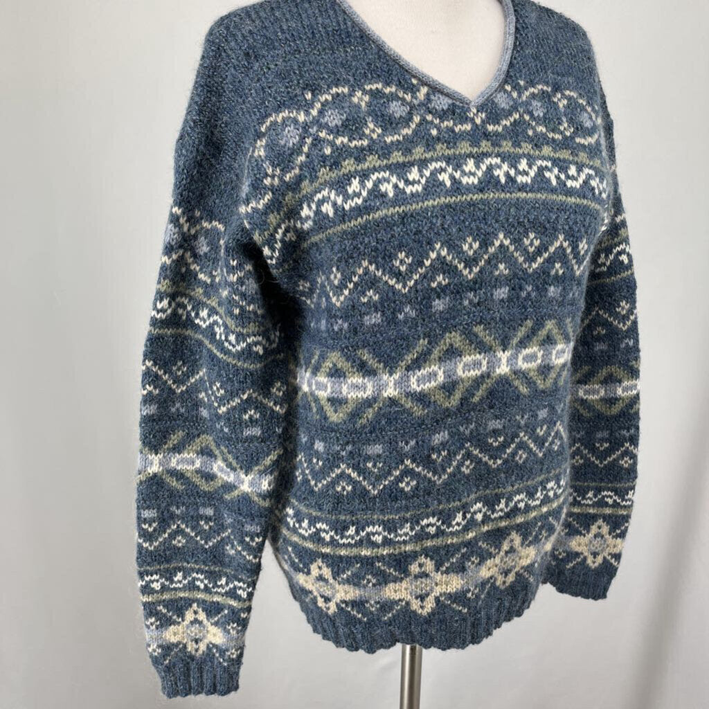 Alps L/s Patterned Sweater