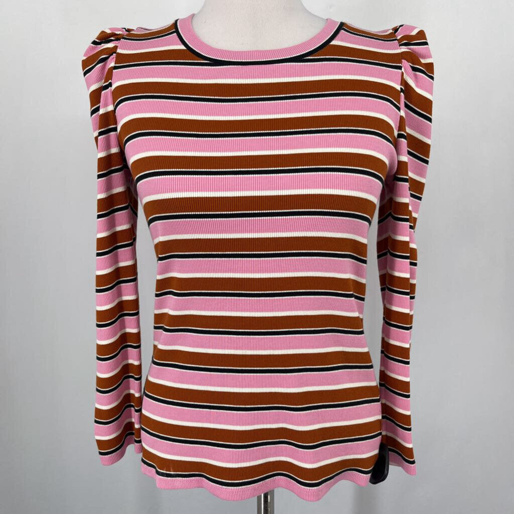 Veronica Beard L/s Striped Shirt