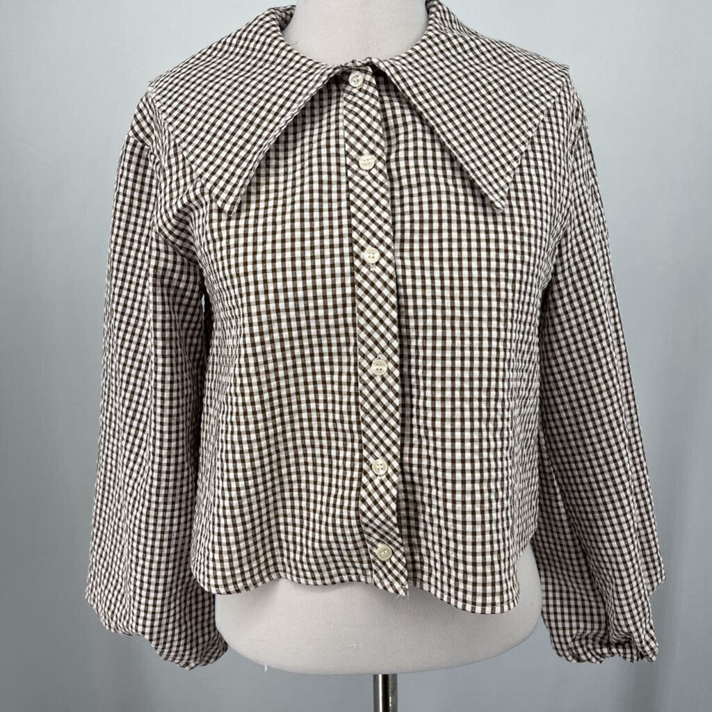 Zara L/s Checked Shirt