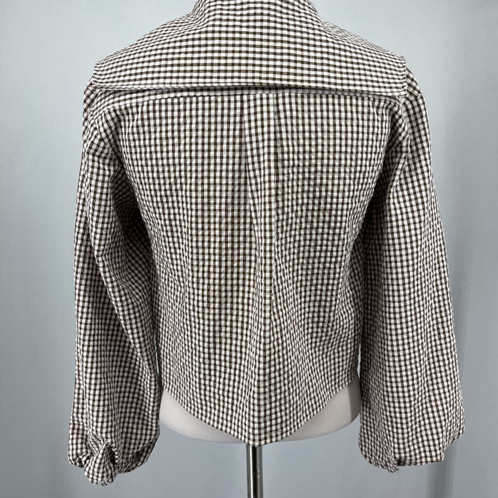 Zara L/s Checked Shirt