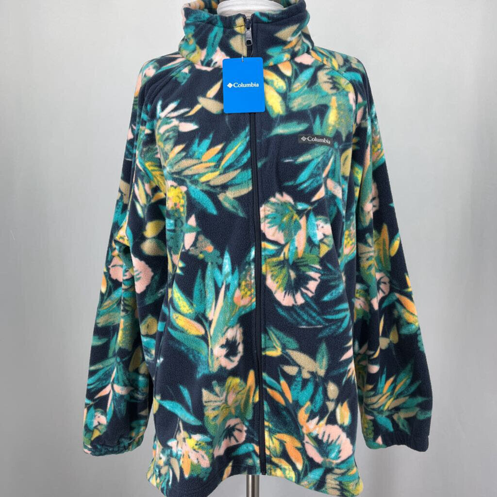 Columbia Floral Fleece Jacket