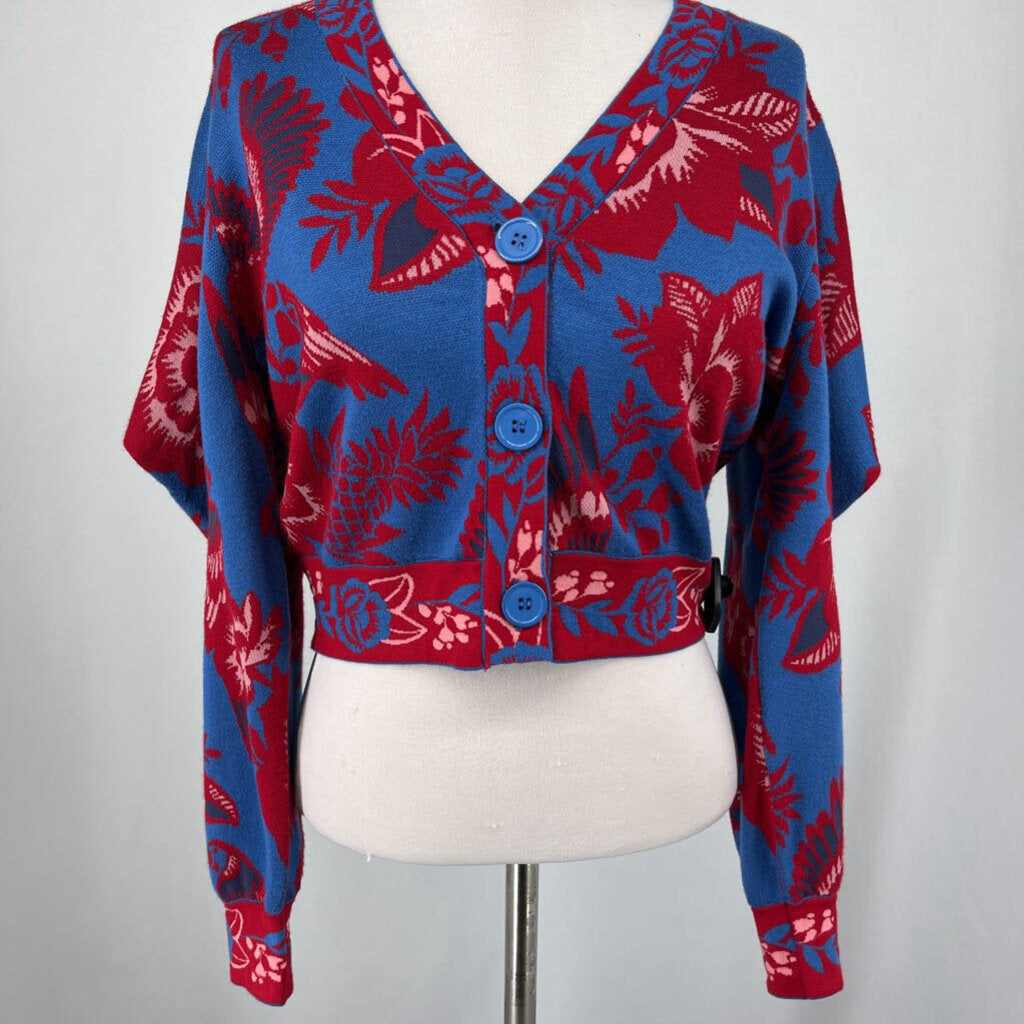 Farm Rio L/s Floral Cardigan