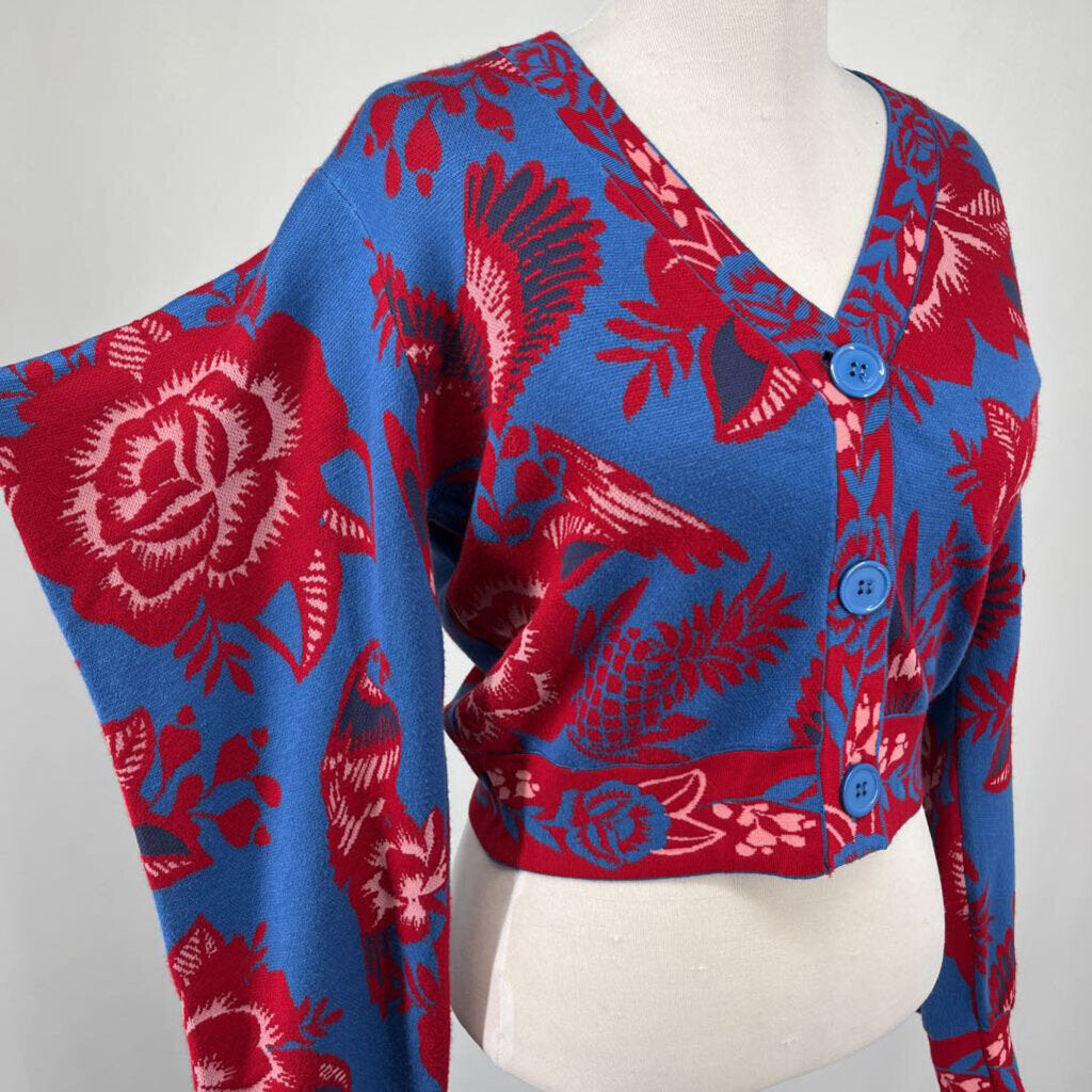 Farm Rio L/s Floral Cardigan