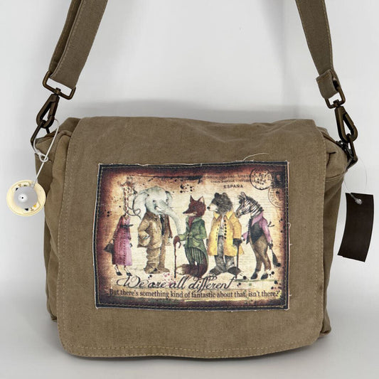 Vintage Addiction Messenger Bag