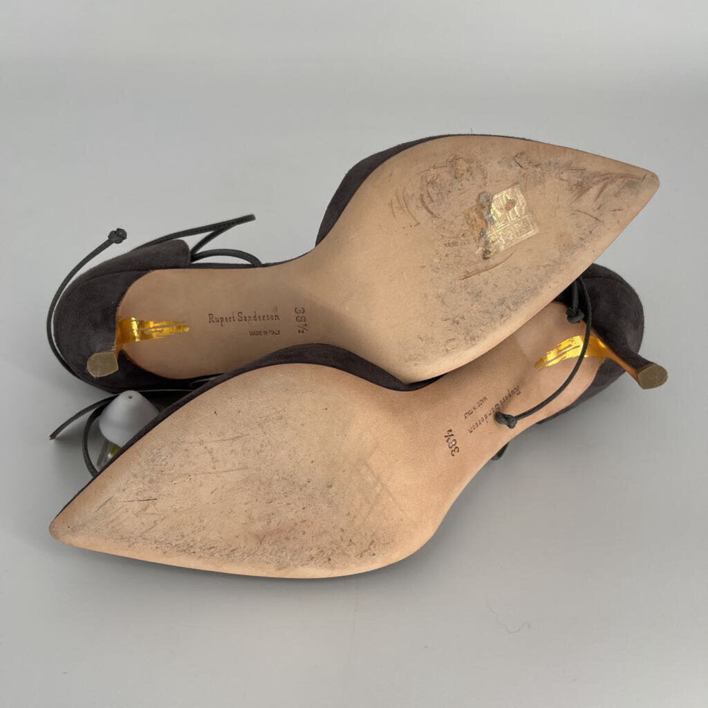 Rupert Sanderson Suede Heel