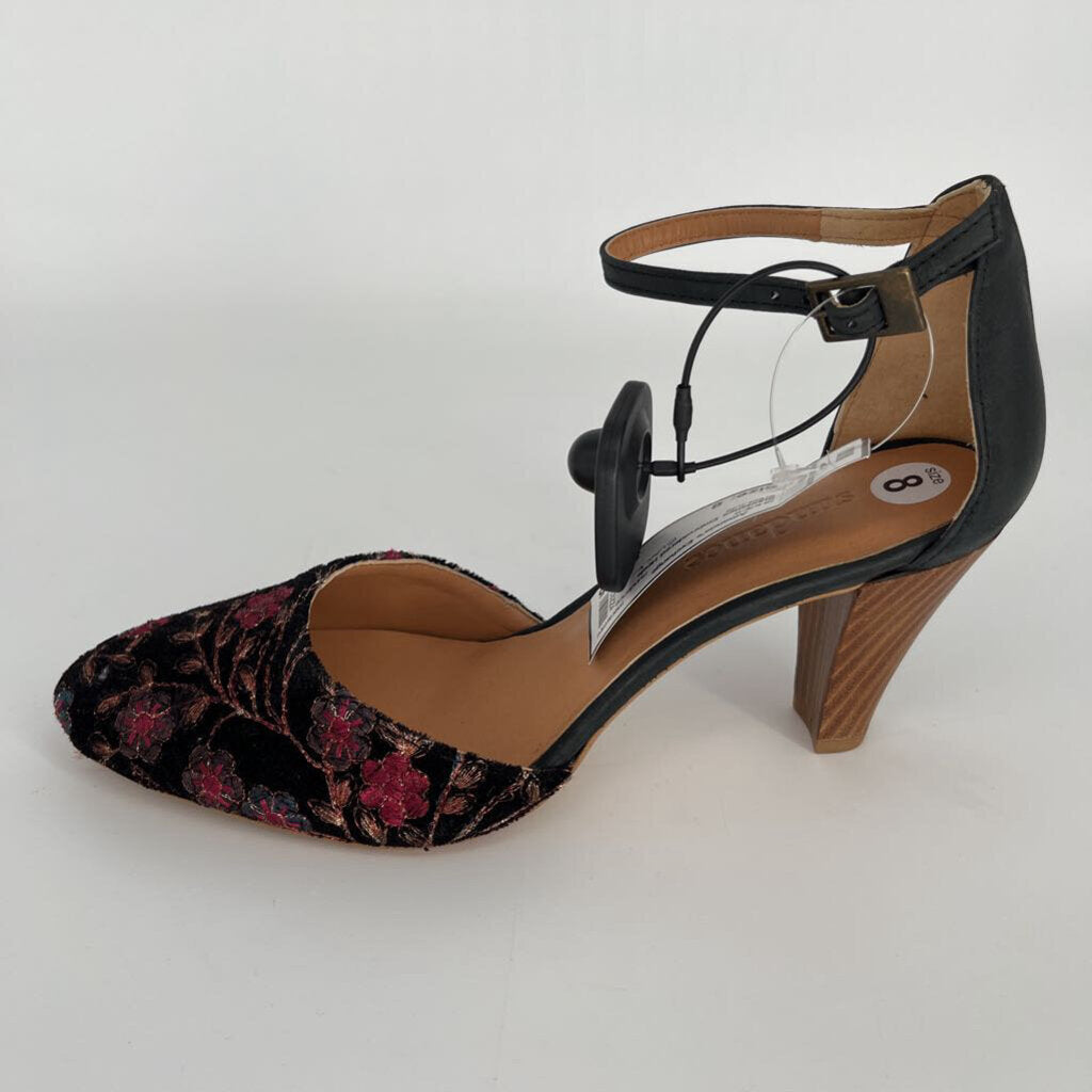 Sundance Embroidered Heels