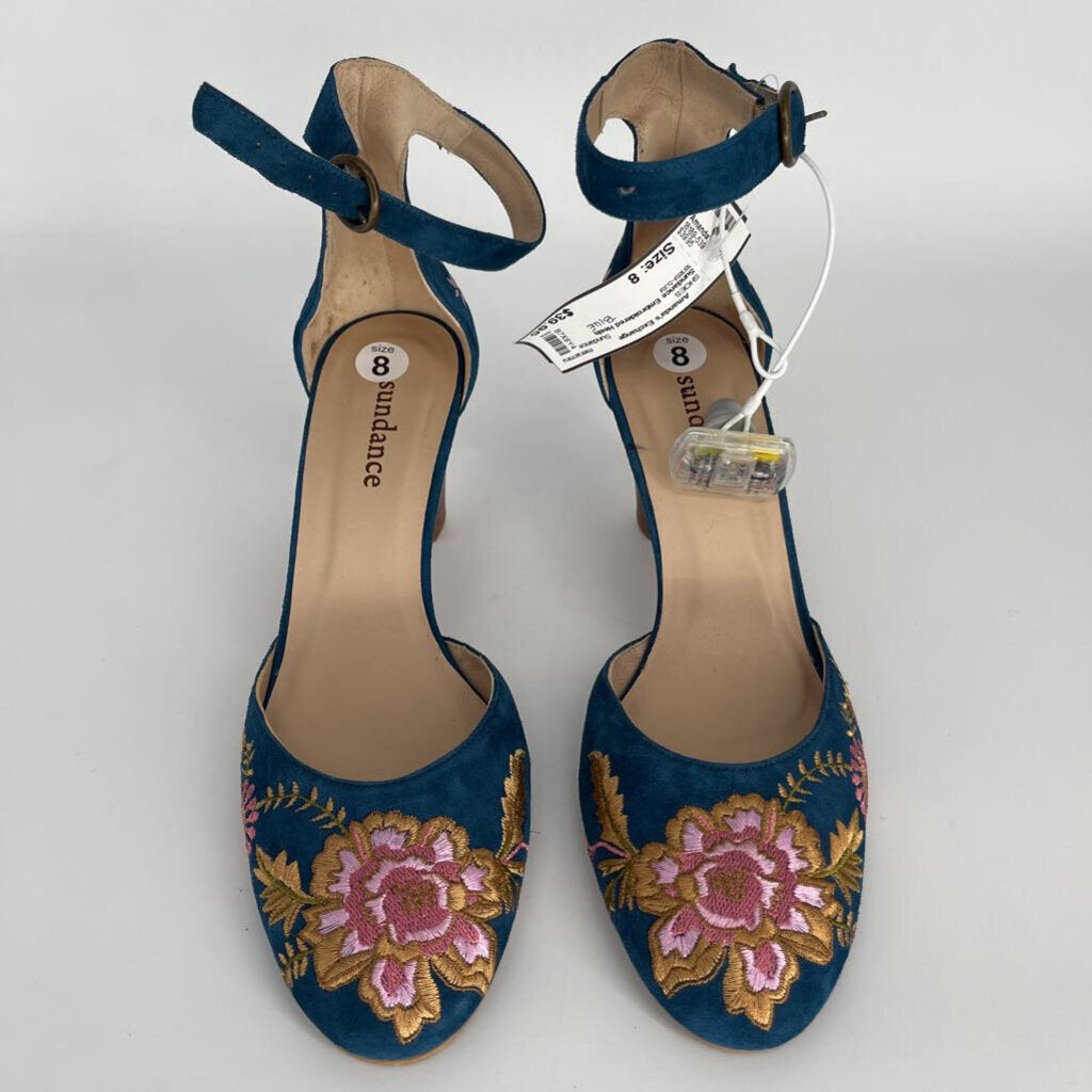 Sundance Embroidered Heels
