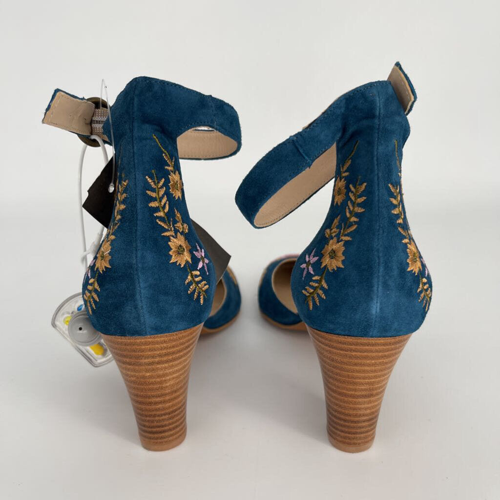 Sundance Embroidered Heels