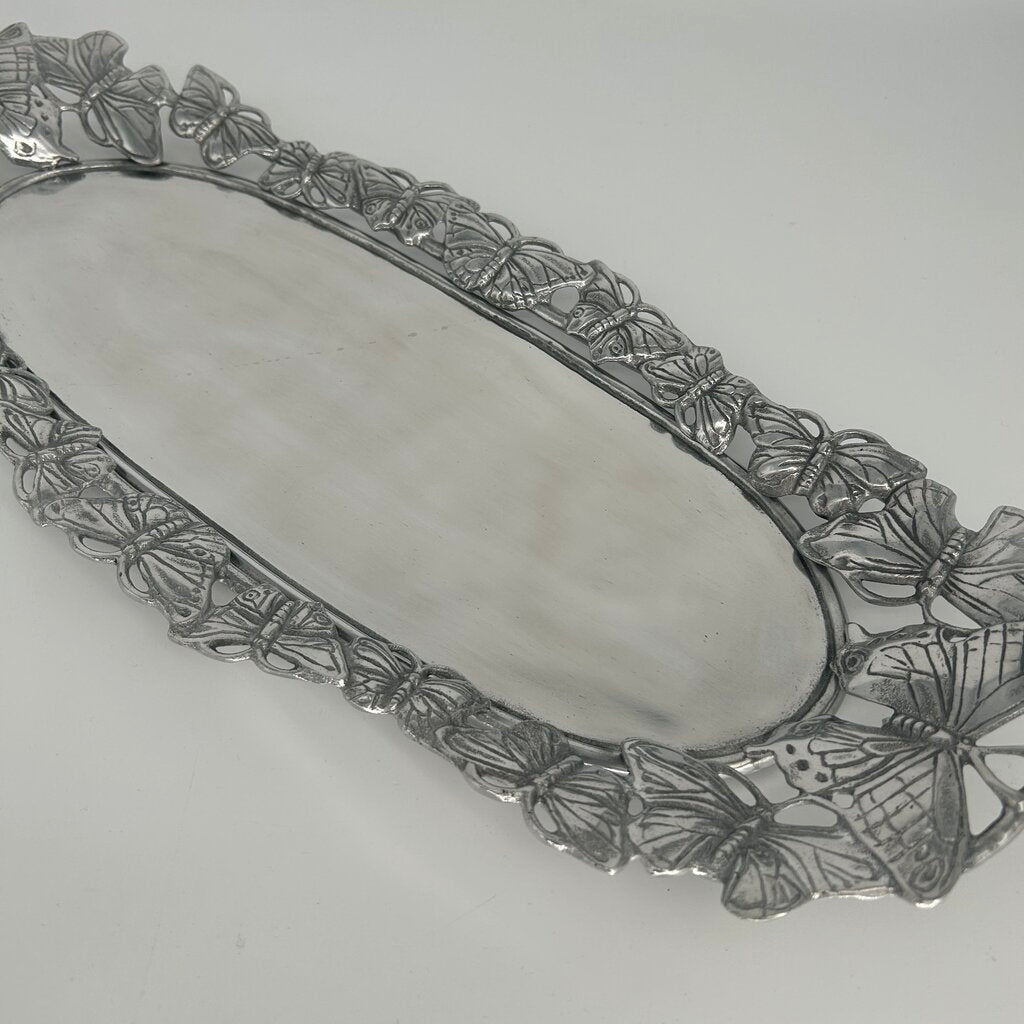 Arthur Court Butterfly Tray