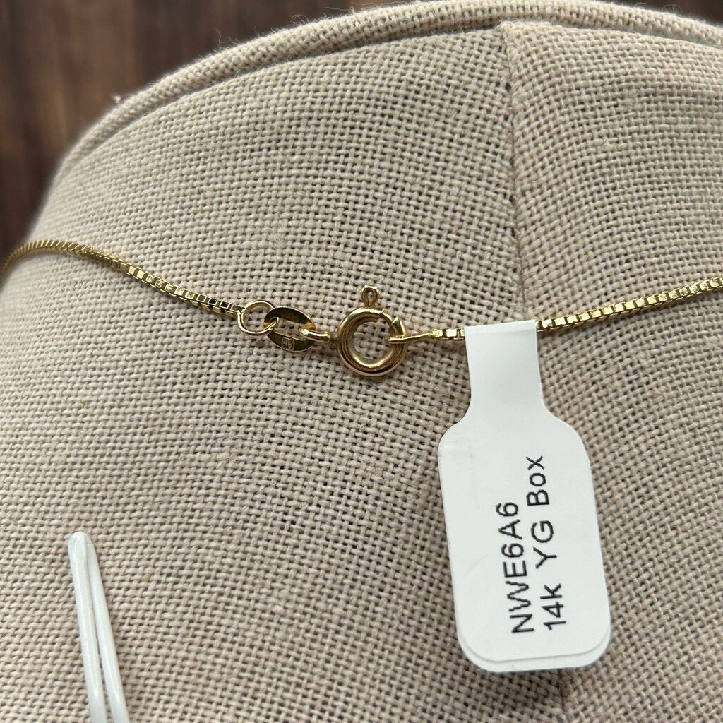 14k Box Chain Necklace