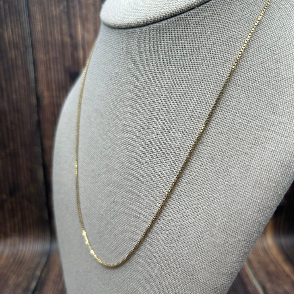 14k Box Chain Necklace