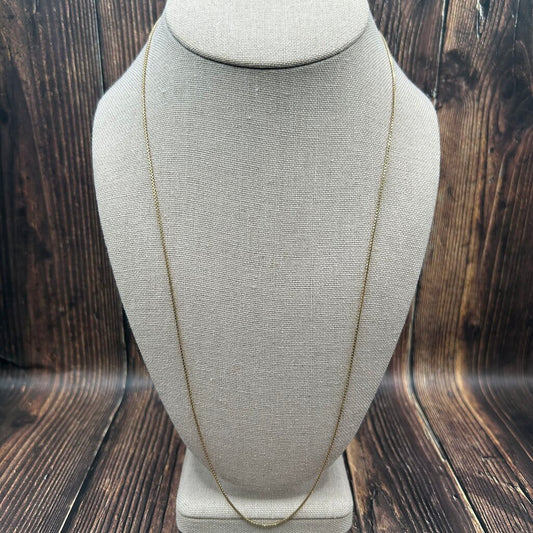 14k Box Chain Necklace