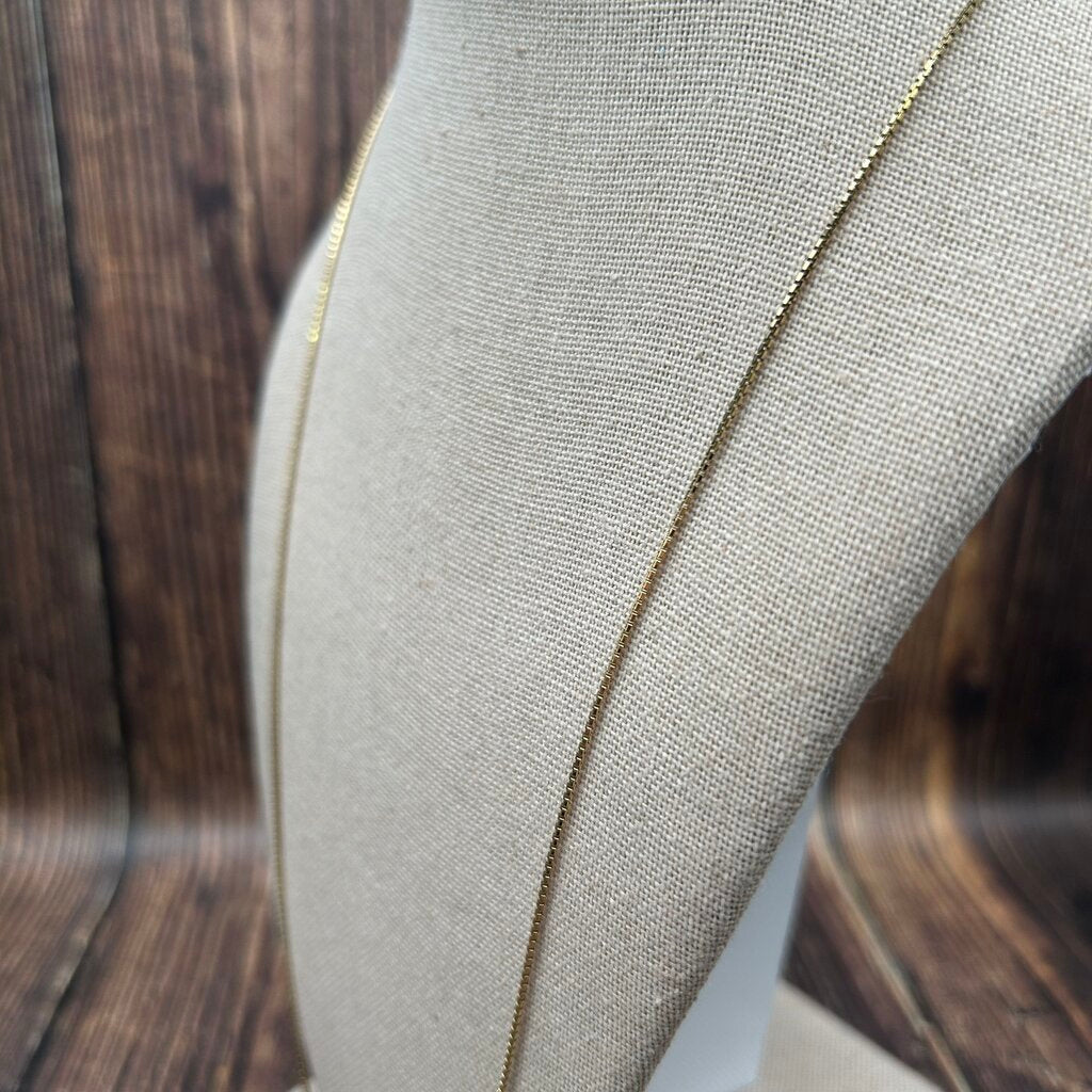 14k Box Chain Necklace