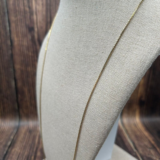 14k Box Chain Necklace