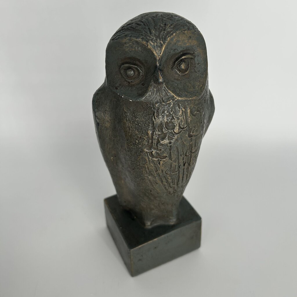 Metal Owl Figure