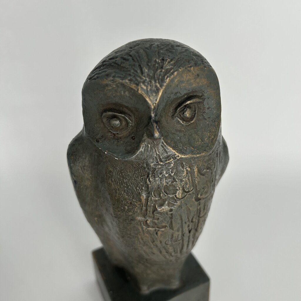 Metal Owl Figure