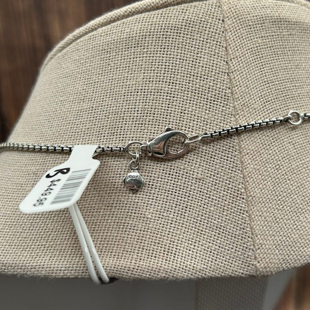David Yurman Crossover Bar Necklace