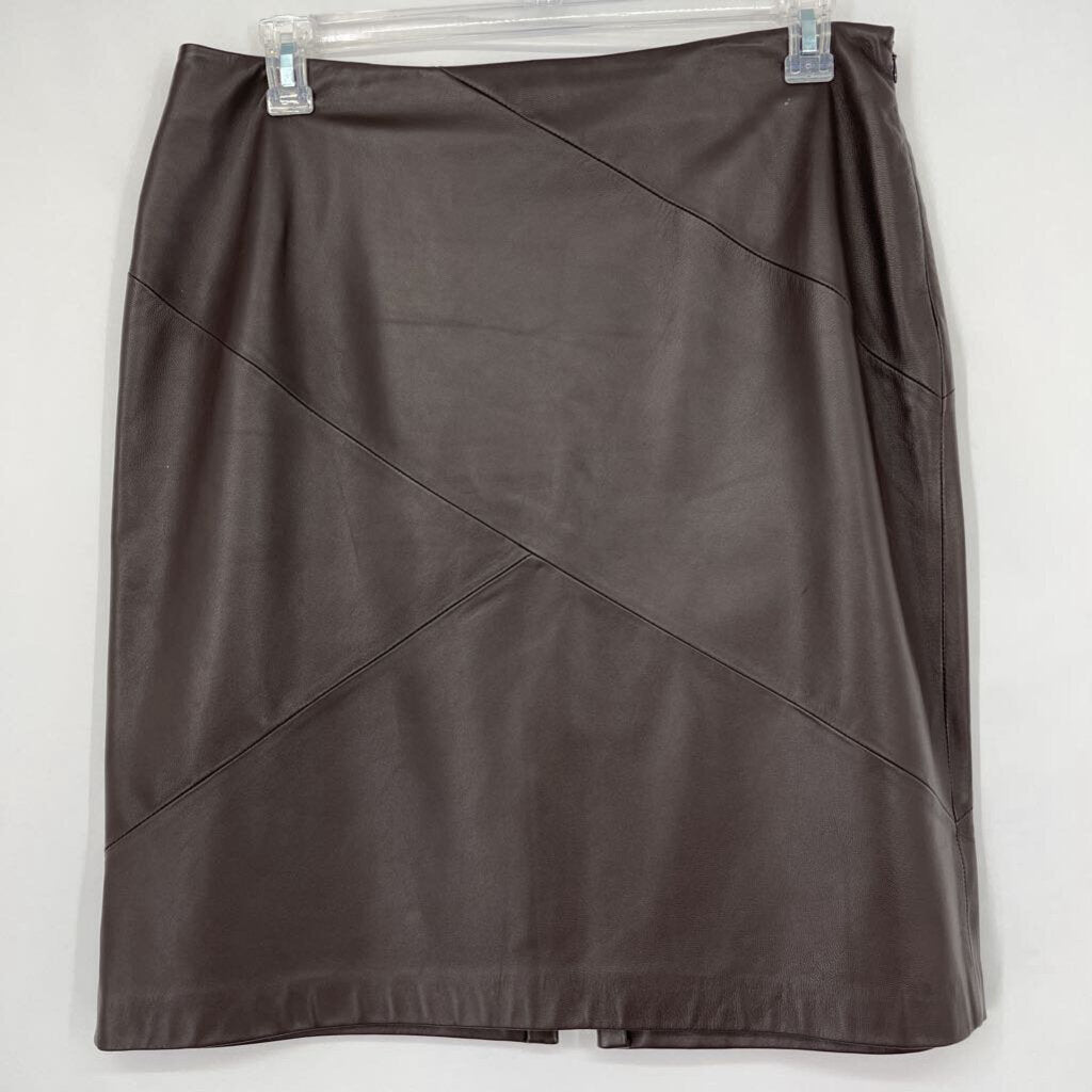 Valerie Stephens Leather Skirt