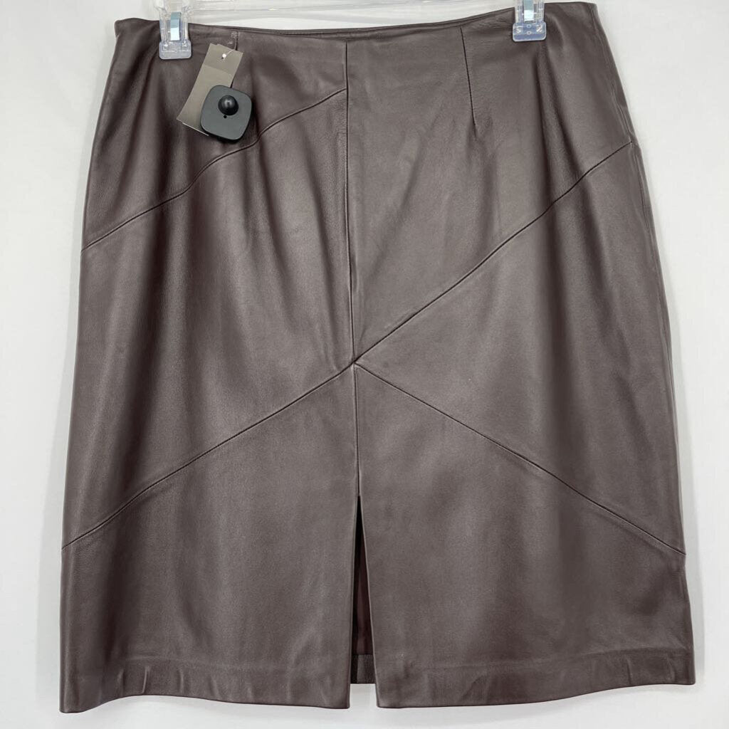 Valerie Stephens Leather Skirt