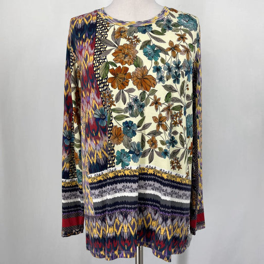 Johnny Was L/s Floral Shirt