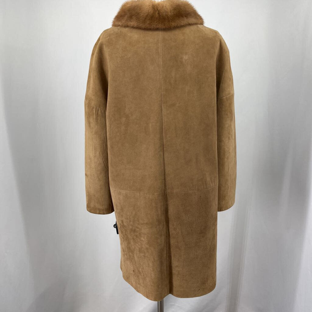 Suede Coat AS IS