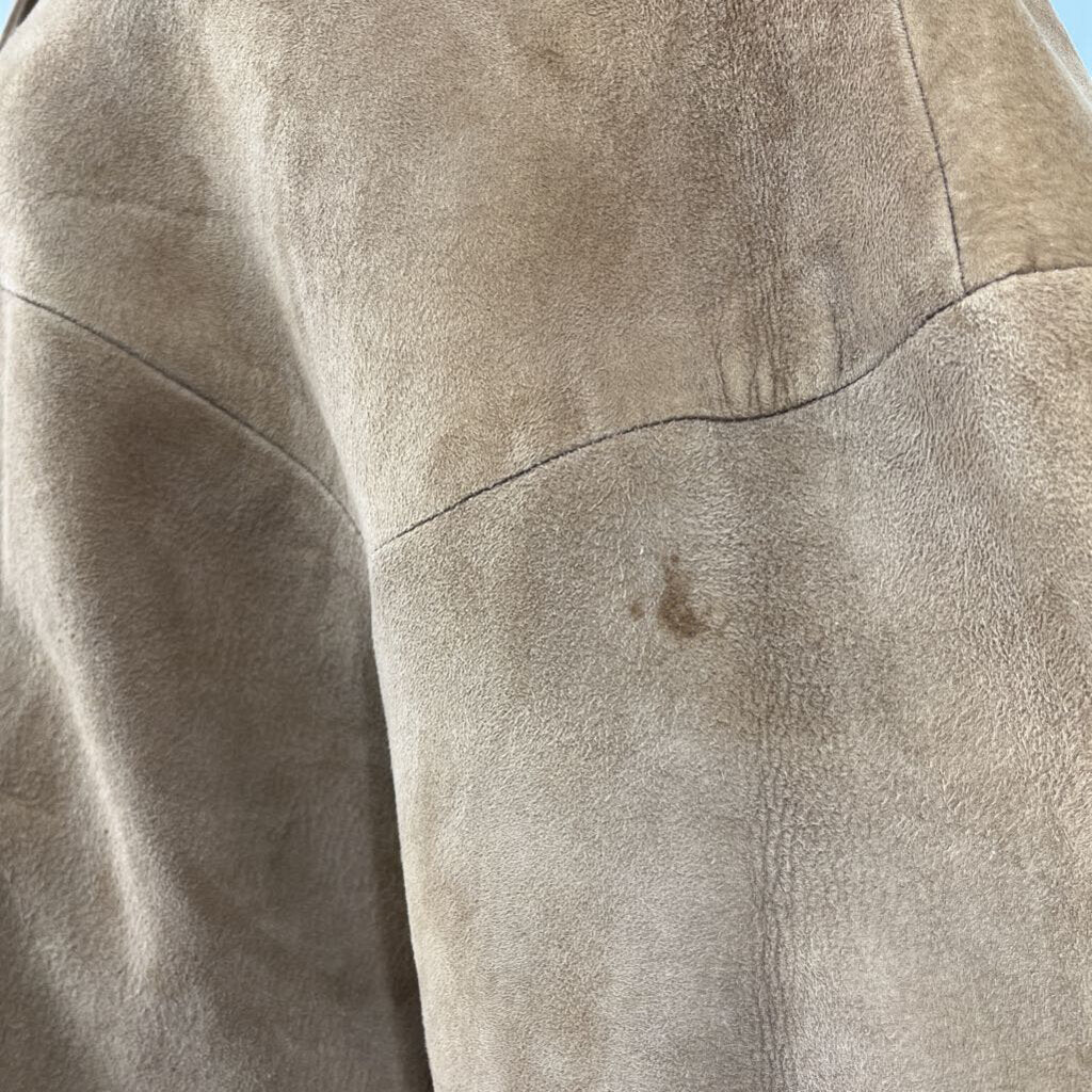 Suede Coat AS IS