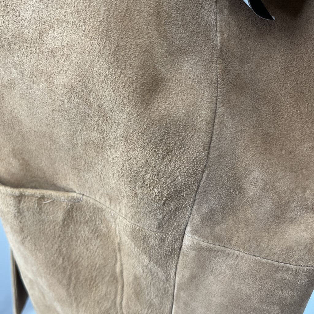 Suede Coat AS IS
