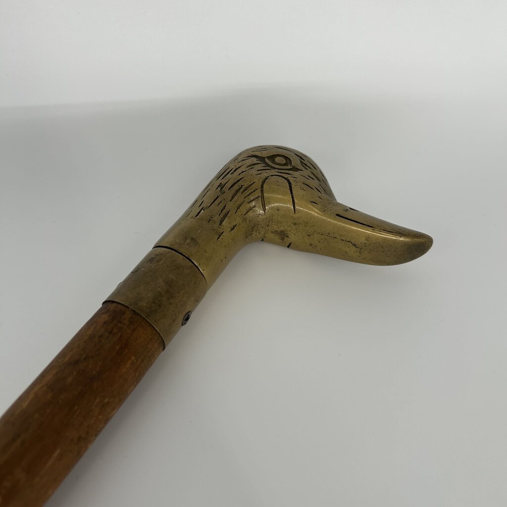 Brass Duck Head Cane