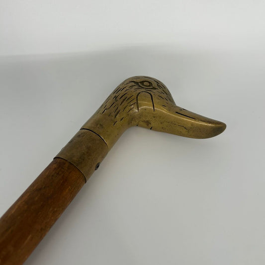 Brass Duck Head Cane