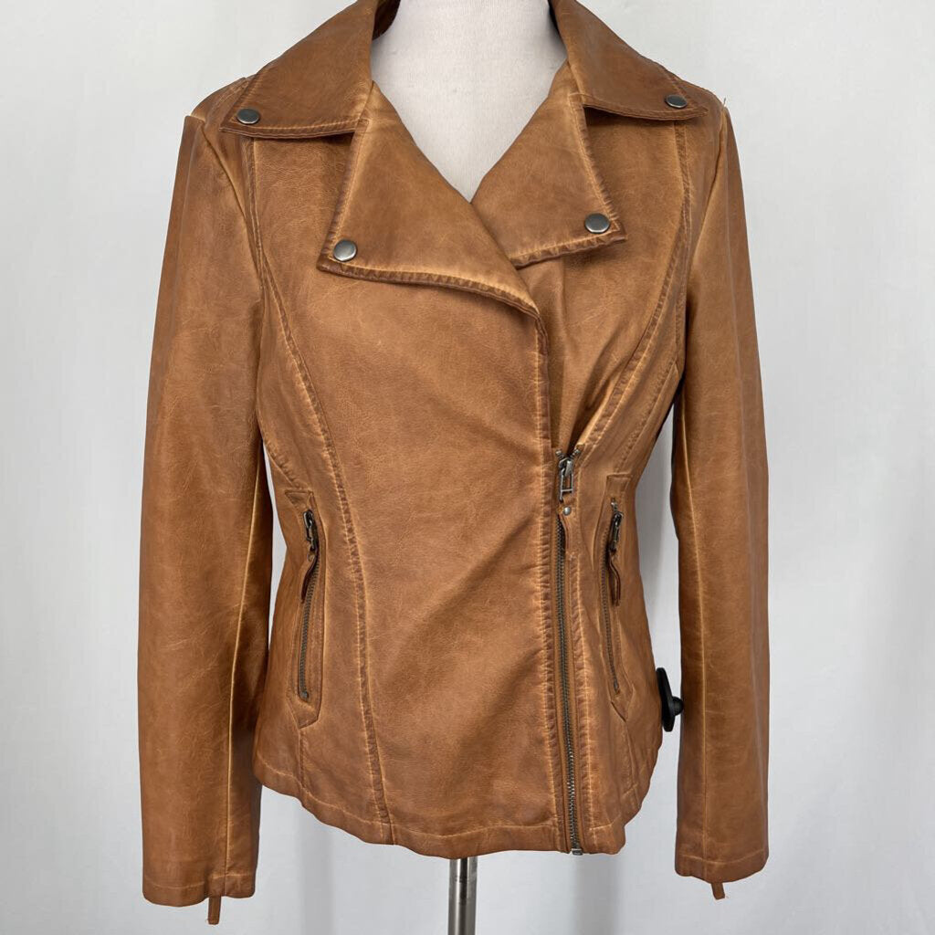 Max Studio Faux Leather Jacket