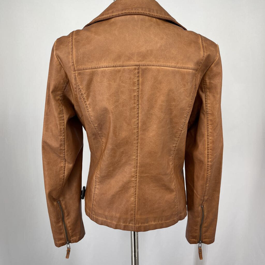Max Studio Faux Leather Jacket