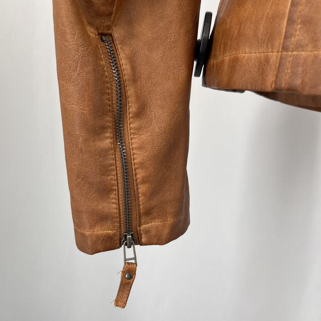 Max Studio Faux Leather Jacket