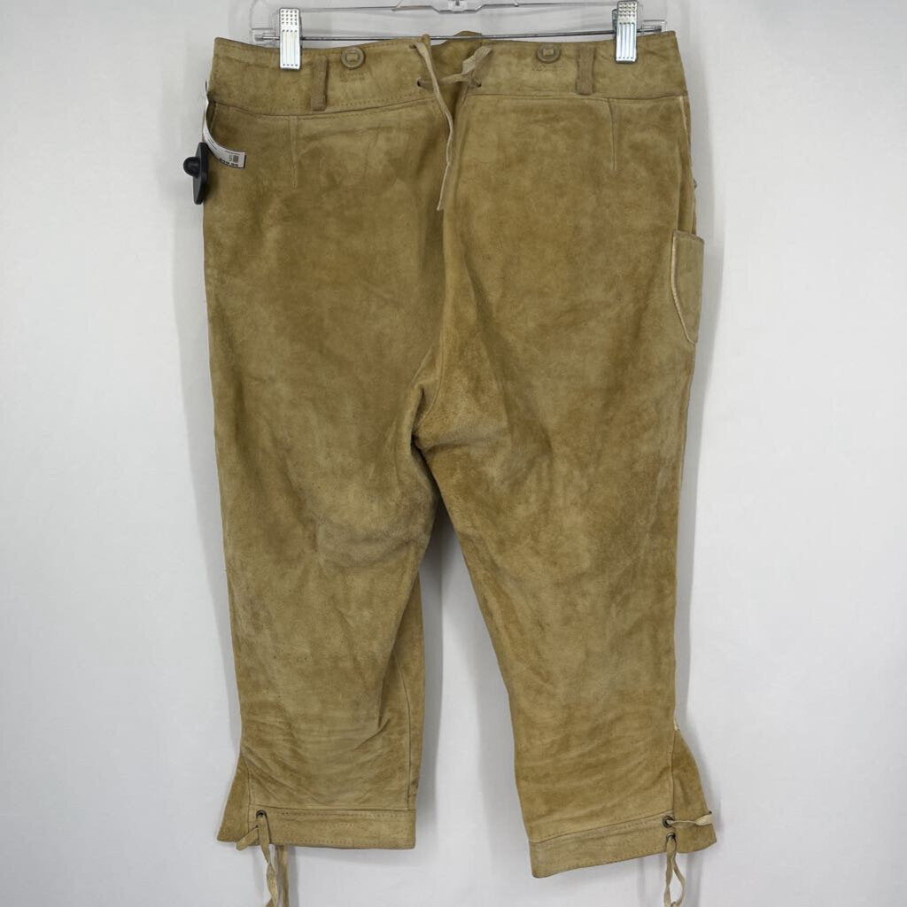 Suede Kniebund Lederhose Pants