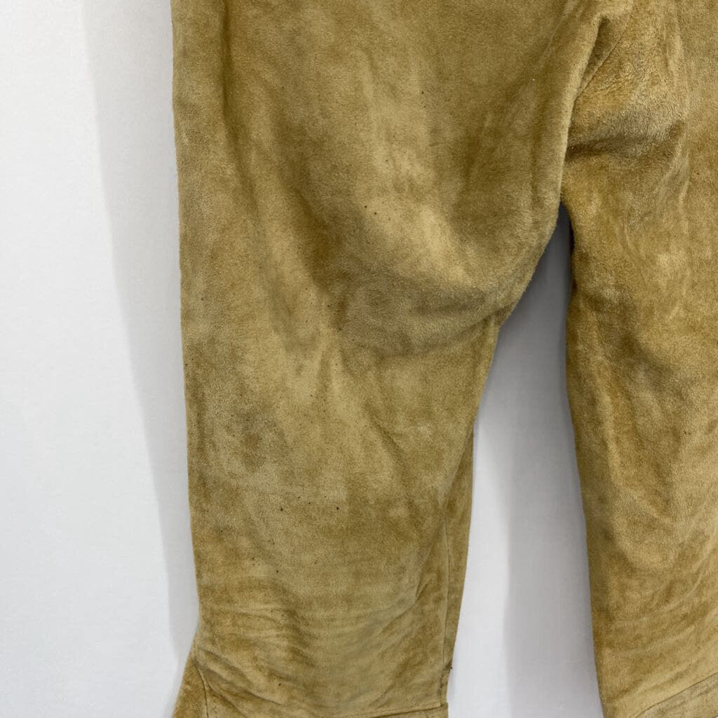 Suede Kniebund Lederhose Pants