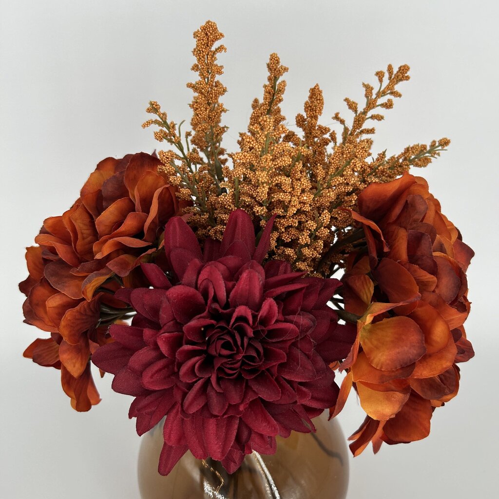 Floral Bouquet in Glass Vase