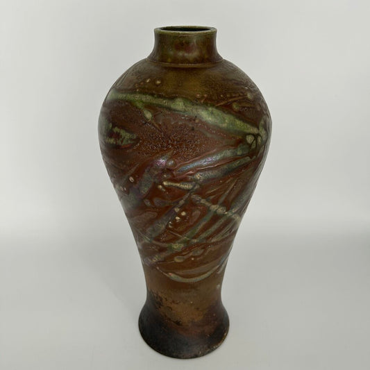 Iridescent Drip Glaze Vase