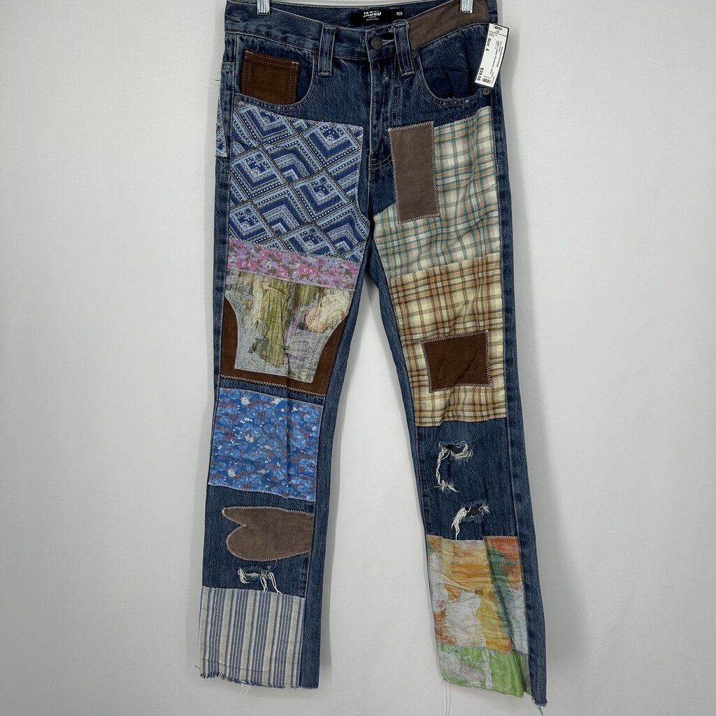 Jaded London Patchwork Jeans