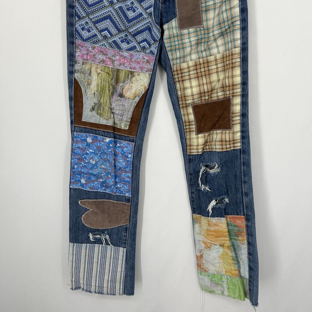 Jaded London Patchwork Jeans