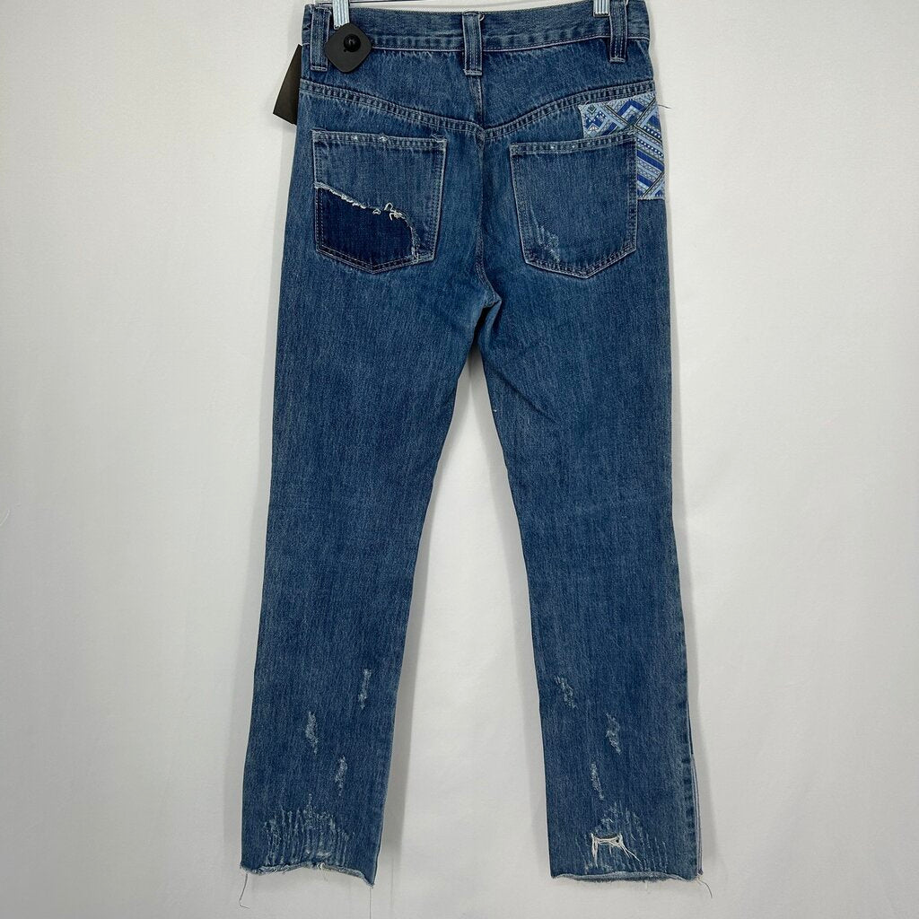 Jaded London Patchwork Jeans